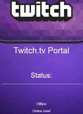 Twitch dashboard 